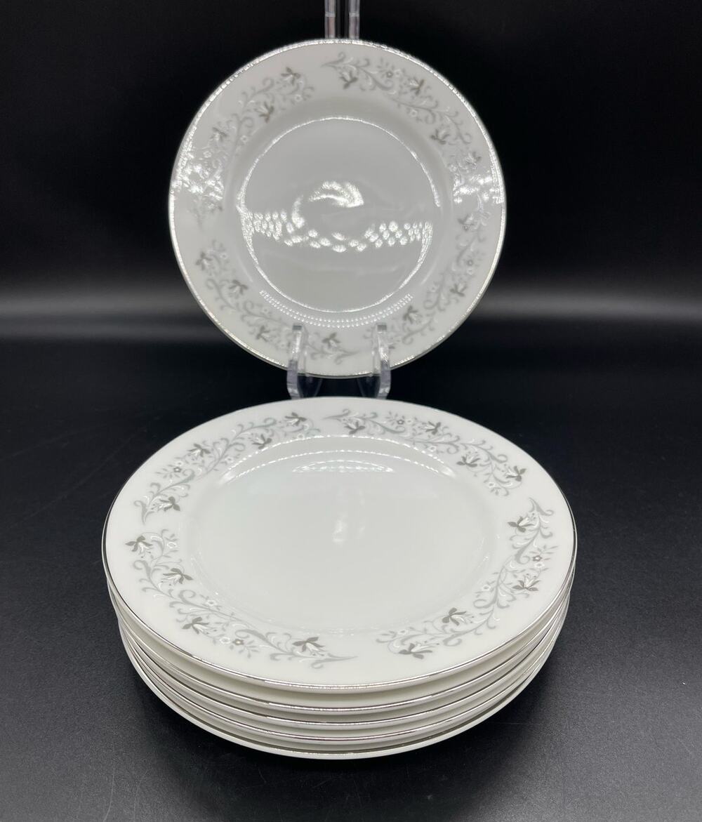 Vintage Moon Mist Fine China Set of 6 Bread Plates # 3000 Made in Japan